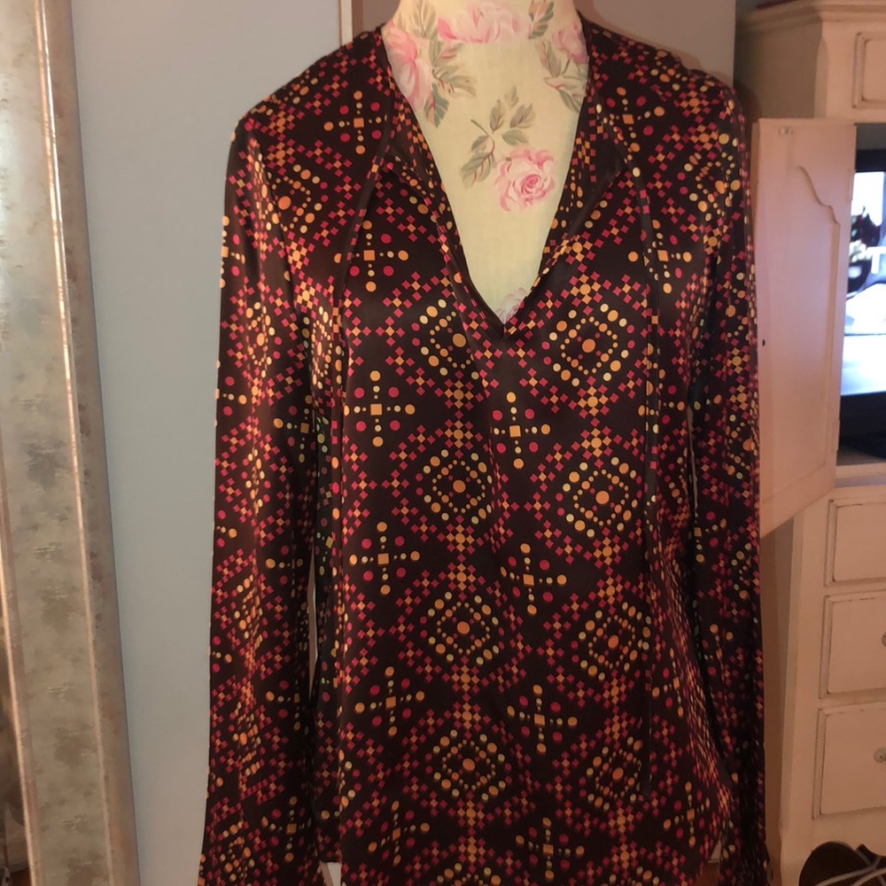 Retro Tory Burch blouse